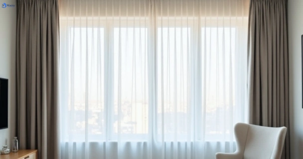 Freshly steam cleaned curtains in marsfield-nsw QLD